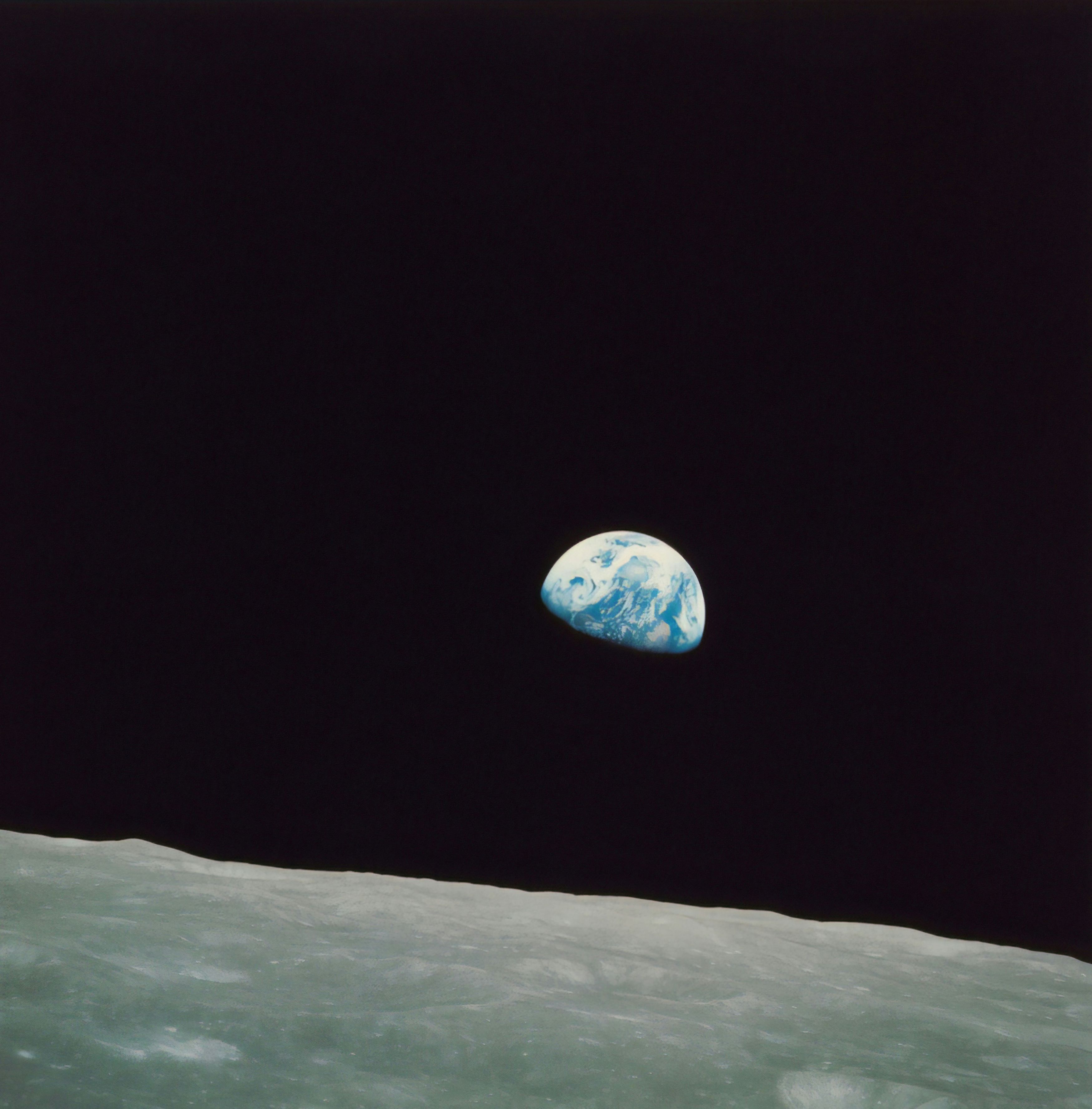Planet Earth remotely monitored from space