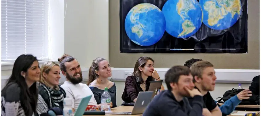 Students in a workshop