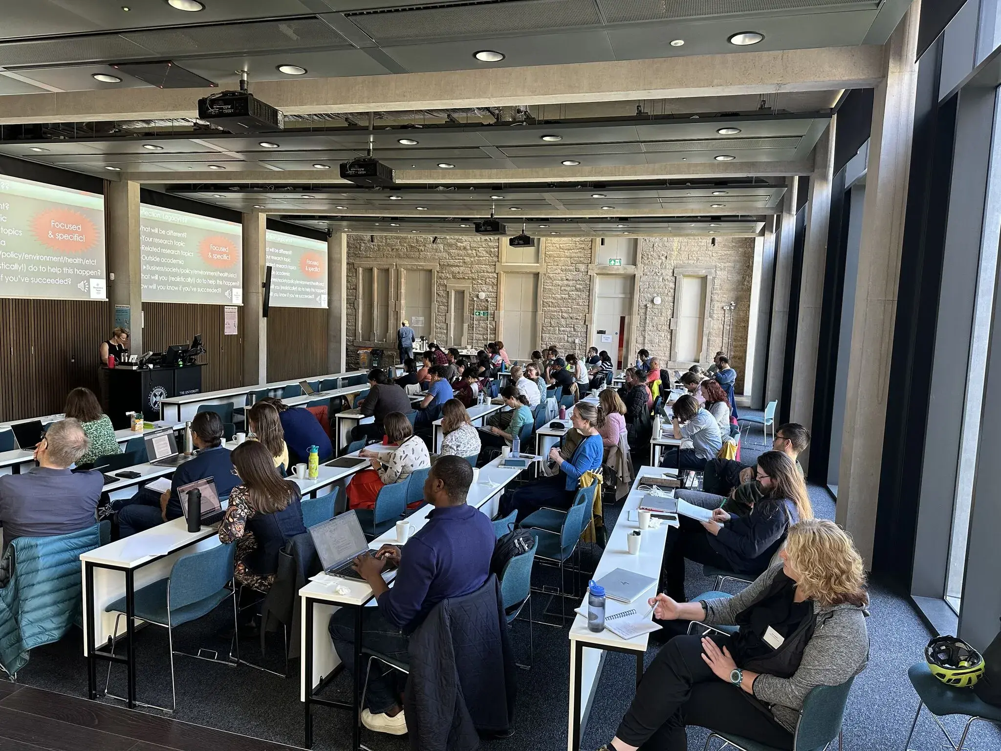 Participants at UKRI Grant writing masterclass