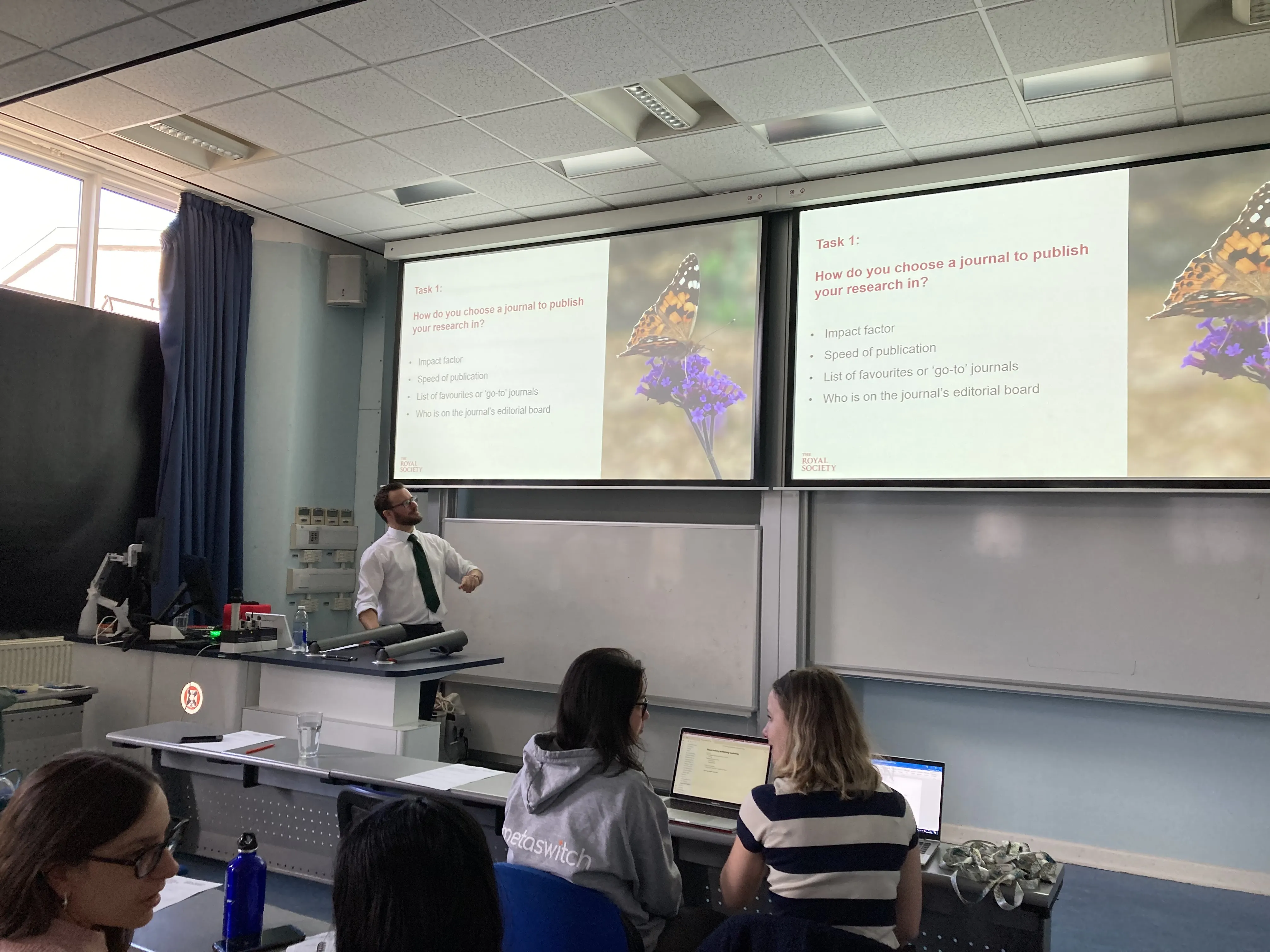 Royal Society Publishing Workshop